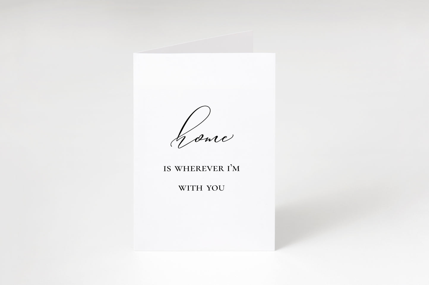 Home is wherever I’m with you card,Anniversary card,Couples card,Romantic card,Love card,Homeowner card,First home,Valentines card,Card for him,Card for her
