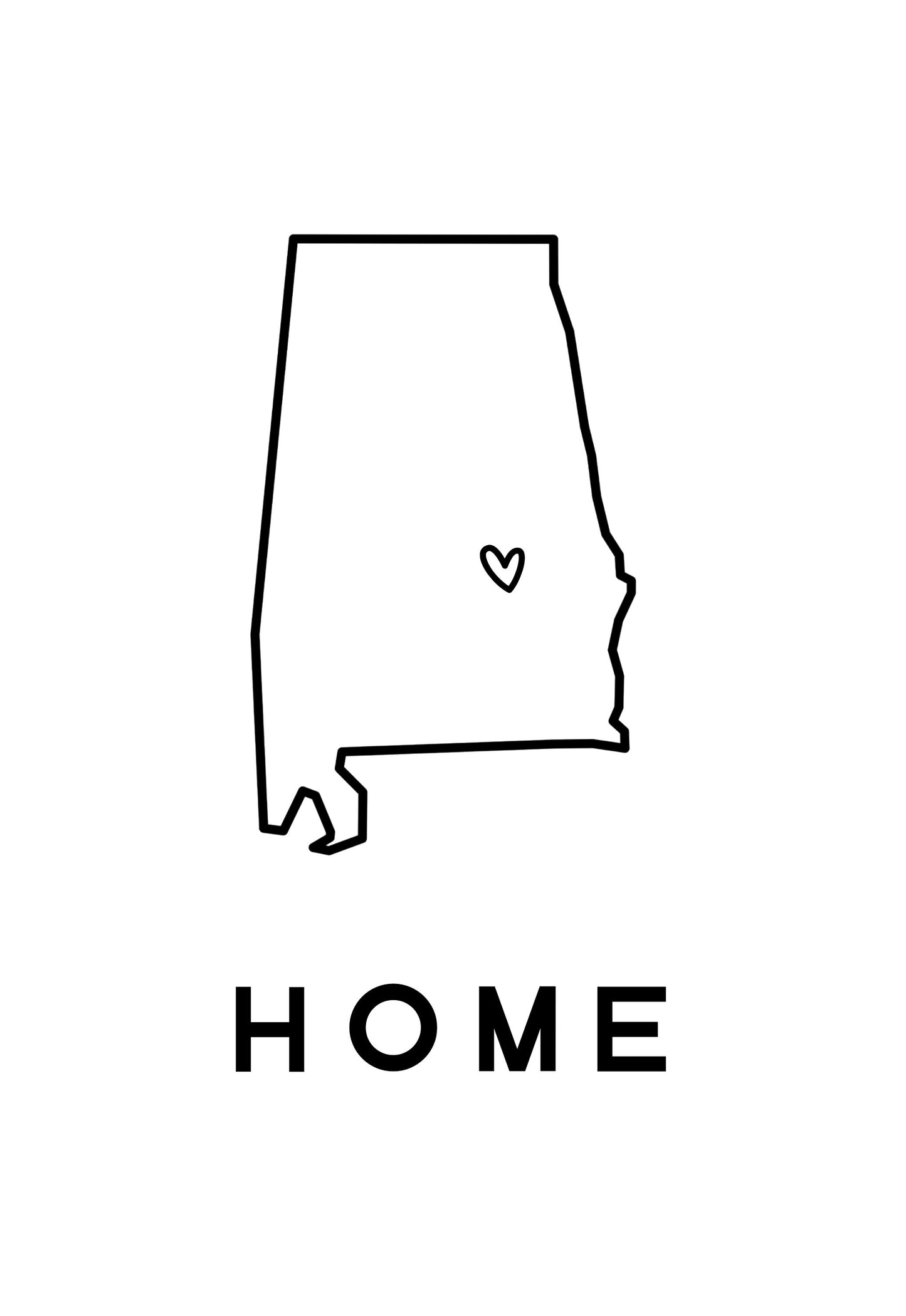 Custom Alabama state art, Custom state print,Alabama home art,Alabama wall art,Personalized Alabama map,Alabama unique gift,Housewarming