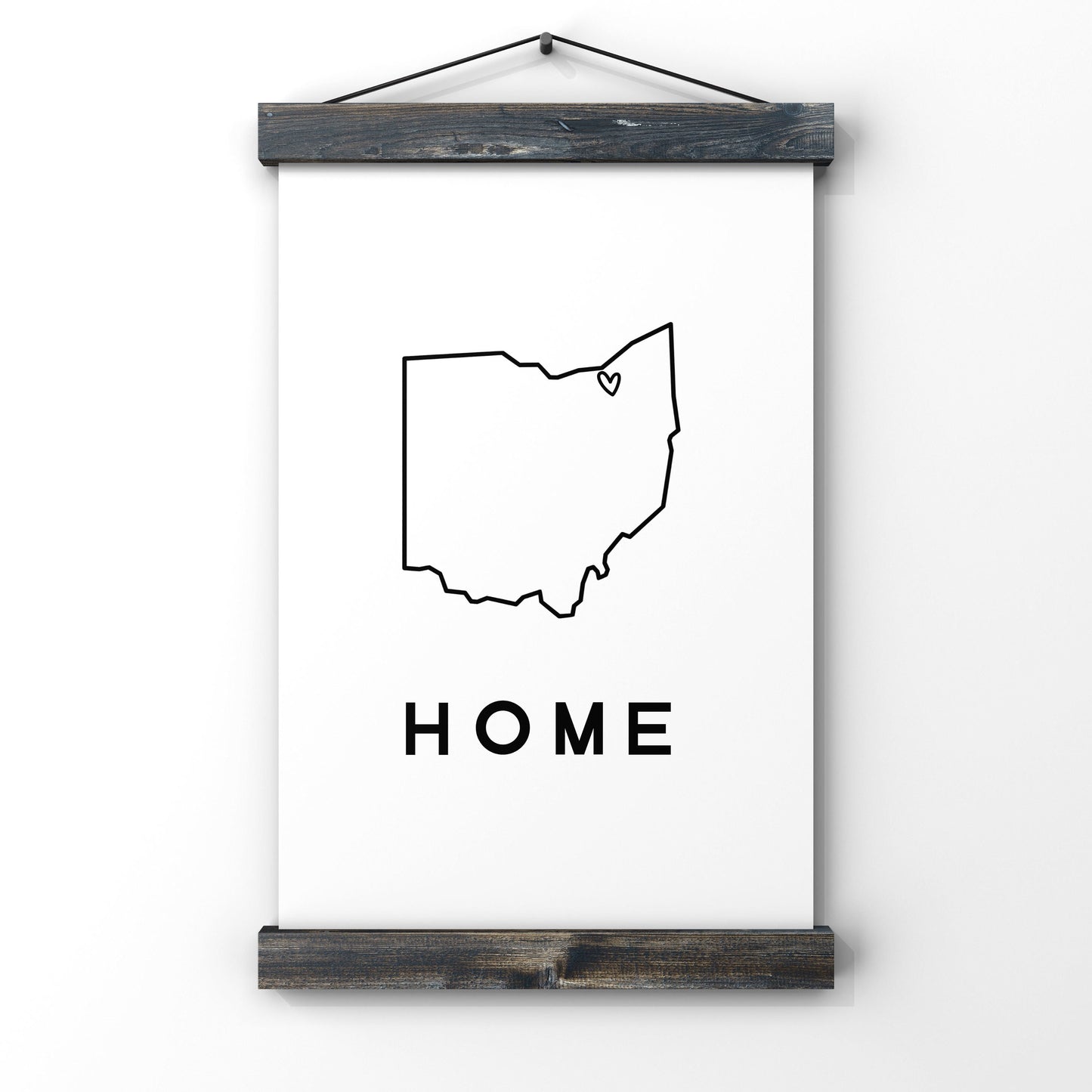 Custom Ohio art, Custom state print,Ohio home art,Ohio wall art,Personalized map,Ohio unique gift,New home, Housewarming gift,Ohio gift,Dorm