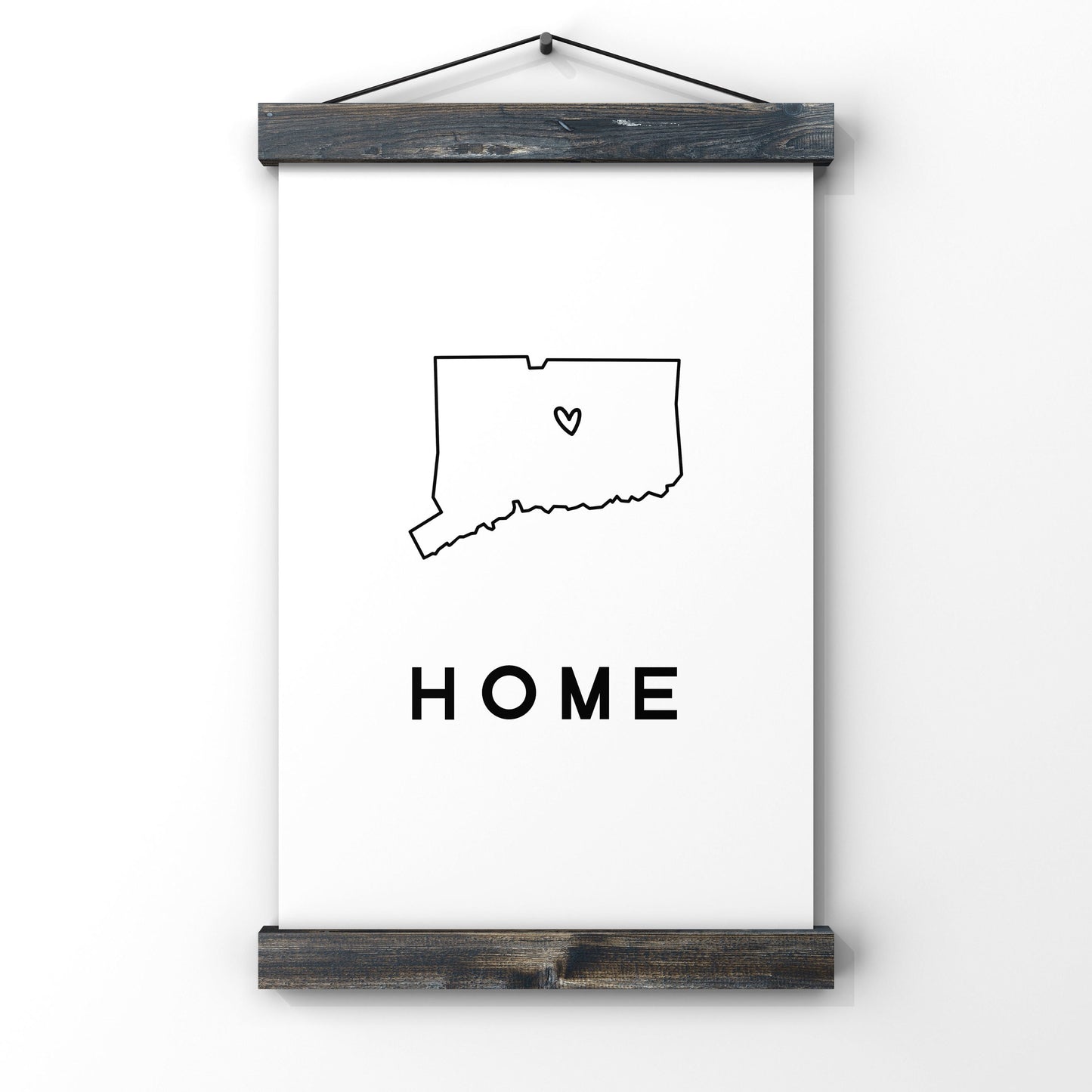 Custom Connecticut state art, Custom state print,Connecticut home art,Connecticut wall art,Personalized map,Connecticut unique gift,New home