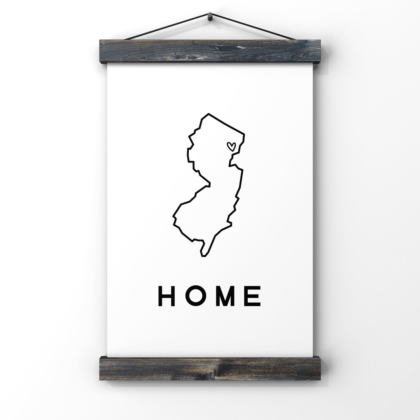 Custom New Jersey art, Custom state print,New Jersey home art,New Jersey wall art,Personalized map,New Jersey unique gift,Housewarming gift