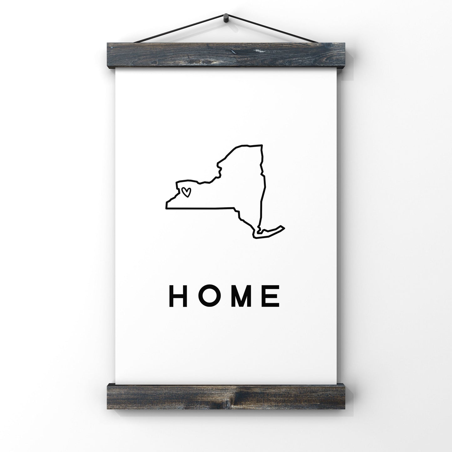 Custom New York art, Custom state print,New York home art,New York wall art,Personalized map,New York unique gift,Housewarming gift,New home