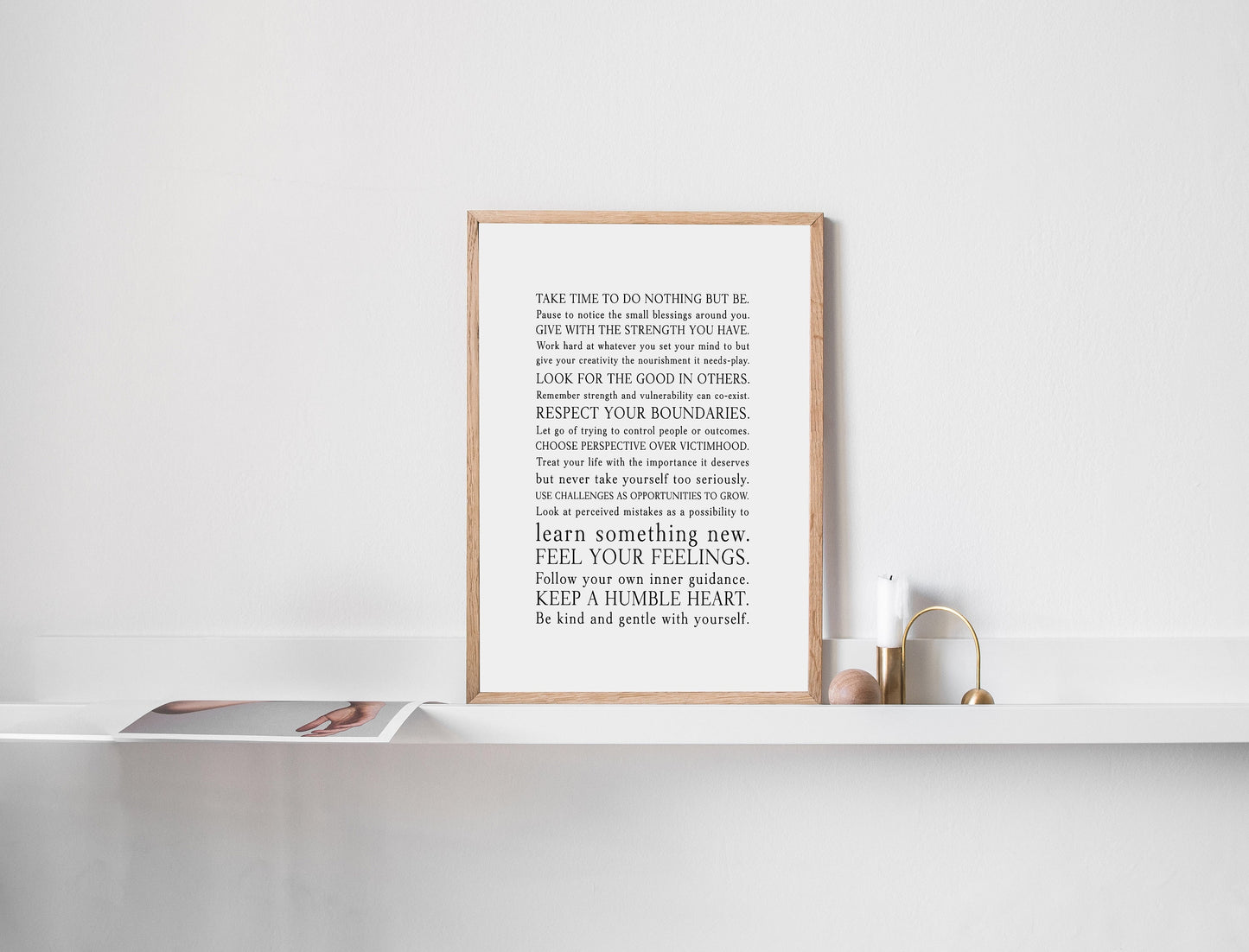 Words to live by,Manifesto art print,Graduation gift,Inspirational quote print,Motivational saying,Encouragement gift,Family manifesto
