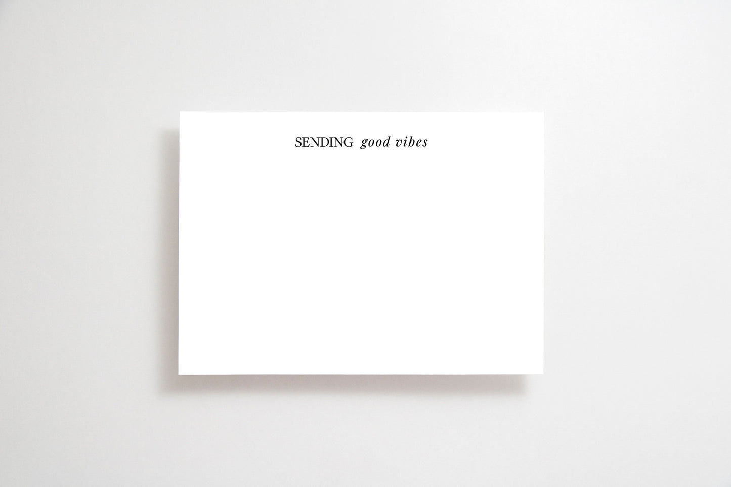 Sending good vibes,Stationery notecards,Thinking of you notecards,Notecards with envelopes,Modern stationery set,Minimalist cards,Encourage
