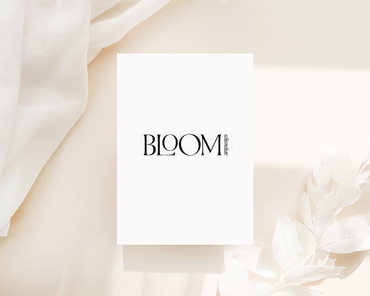 Bloom anyways,Floral card,Self-improvement card,Inspirational card,Motivational saying,Encouragement card,Personal growth,Self-growth